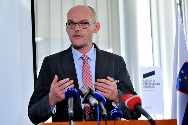 Predsednik komisije za preprečevanje korupcije Goran Klemenčič.