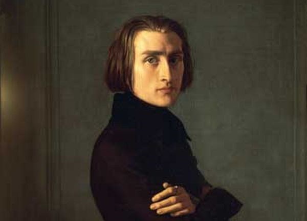 Portret skladatelja Franza Liszta