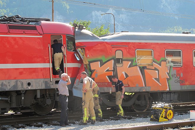 Železniška nesreča: Strojevodja naj ne bi bil kriv