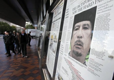 Posnetka, ki mečeta novo luč na smrt Moamerja Gadafija
