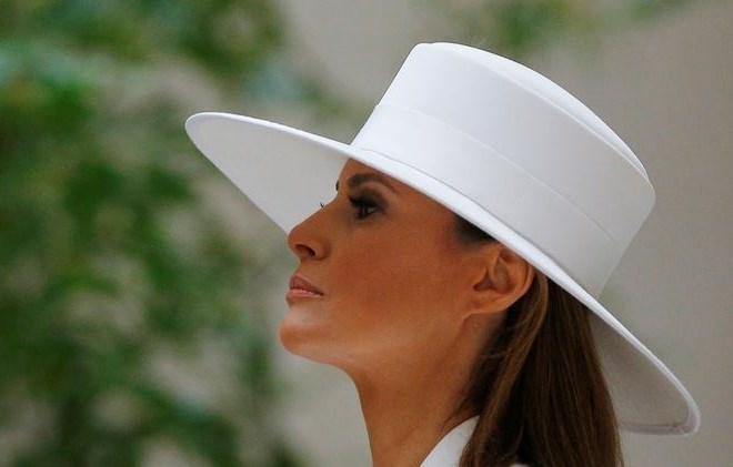 Melania Trump je morala svoj klobuk na dražbi prodati pod izklicno ceno