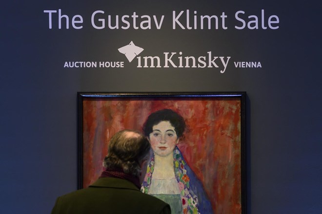 Rekordna dražba na Dunaju: Klimtovo sliko prodali za 30 milijonov