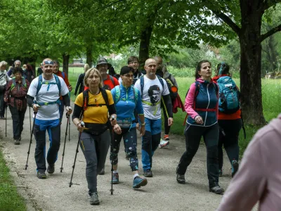 - 07.05.2022 – 64. Pohod Pot ob žici 2022 - Pot spominov in tovarištva (PST) –  //FOTO: Luka Cjuha