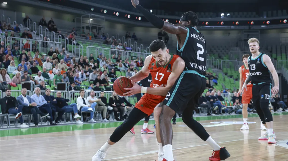 Trenerski štab Cedevite Olimpije je zelo zadovoljen z napredkom Karla Matkovića v letošnji sezoni. 