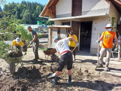 Adrini prostovoljci na Koroškem na dan solidarnosti