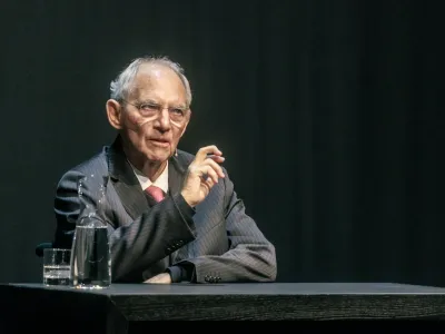 FILED - 22 November 2022, Hamburg: Wolfgang Schauble (CDU), former President of the Bundestag and a member of the German Bundestag since 1972, takes part in a panel discussion on the topic of "Europe at the turn of the times". Schauble, Germany's finance minister during the eurozone crisis, has died at the age of 81, his family tells dpa. Photo: Markus Scholz/dpa