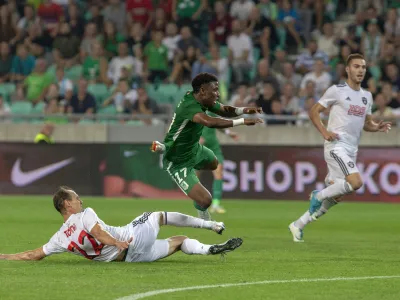 - 23.08.2018  nogomet - Olimpija: Spartak Trnava, evropska liga, kvalifikacije, 4. krog, 1. tekma //FOTO: Matja Rut