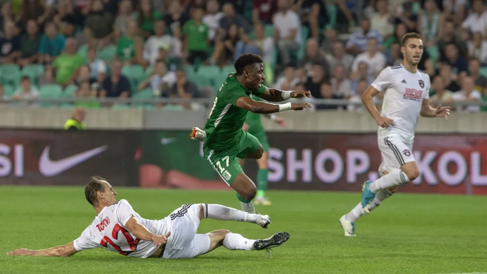 - 23.08.2018  nogomet - Olimpija: Spartak Trnava, evropska liga, kvalifikacije, 4. krog, 1. tekma //FOTO: Matja Rut