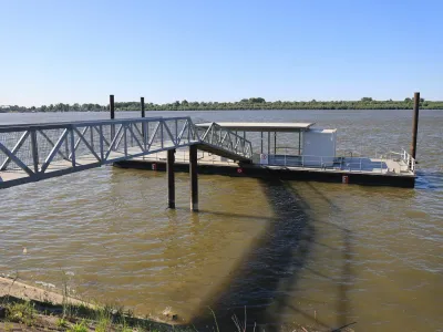 18.05.2022., Beograd, Srbija - Ponton na rijeci Dunav kod kojeg je pronadjeno tijelo muskarca za kojeg se sumnja da da je Matej Peris. Photo: Davor Javorovic/PIXSELL