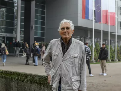  18.10.2022 – dr. Niko Toš, sociolog, pravnik, zaslužni profesor Fakultete za družbene vede Univerze v Ljubljani; //FOTO: Luka CjuhaOPOMBA: INTERVJU ZA OBJEKTIV 2022