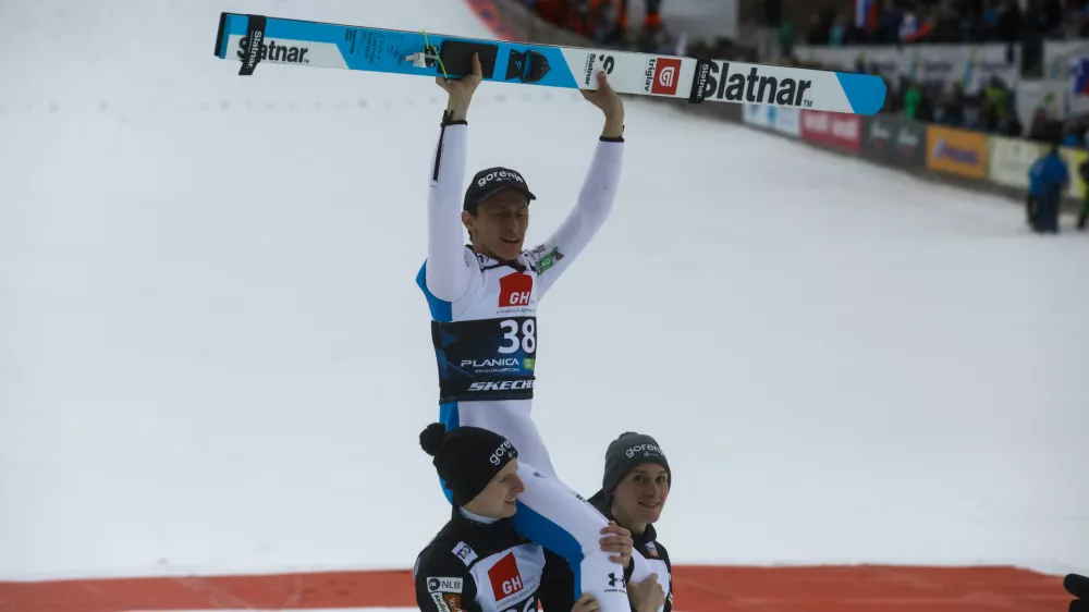 22.03.2024 - Planica: finale svetovnega pokala, poleti:        posamična tekma, moški - petekFOTO: Luka Cjuha