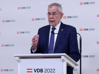 Avstrijski predsednik Alexander Van der Bellen si želi kratko volilno kampanjo.
&nbsp;