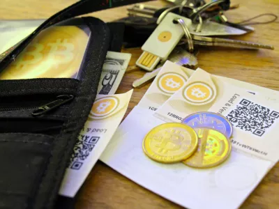 ﻿bitcoin, kriptovaluta, kriptovalute, virtualna valuta, virtualni denarfoto: Zach Copley (Wikimedia)