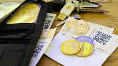 ﻿bitcoin, kriptovaluta, kriptovalute, virtualna valuta, virtualni denarfoto: Zach Copley (Wikimedia)