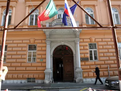 - 20.02.2023 - Ustavno sodišče Republike Slovenije, Beethovnova ulica 10 v Ljubljani, stavba//FOTO: Tomaž Skale