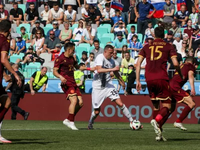 - Josip Iličić. - 08.06.2024. - Prijateljska nogometna tekma pred nastopi na Evropskem nogometnem prvenstvu EURO 2024 v Nemčiji med Slovenijo in Bolgarijo.//FOTO: Bojan Velikonja