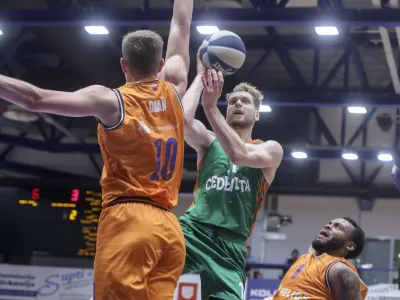 Jaka Blažič- 25.05.2022 – šport - košarka - 1. tekma finala državnega prvenstva v košarki med Helios Domžale in Cedevita Olimpija /FOTO: Jaka Gasar