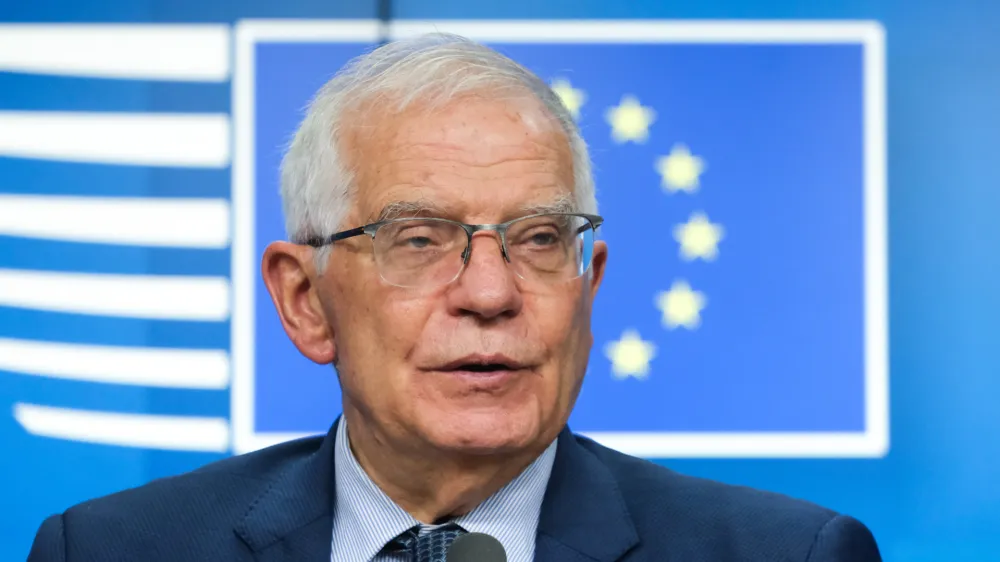 Visoki zunanjepolitični predstavnik Josep Borrell upa, da bo ruska blokada izvoza ukrajinskega žita čim prej odpravljena.