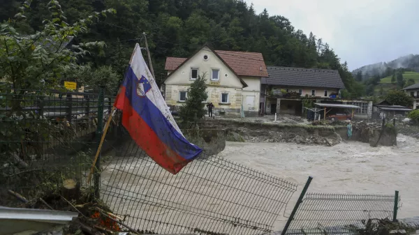 Stahovica pri kamniku05.08.2023 najhujše poplave v zgodovini Slovenije - slovenija pod vodo - poplave - sanacija - čiščenje - PREGLED LETA 2023FOTO: Luka Cjuha