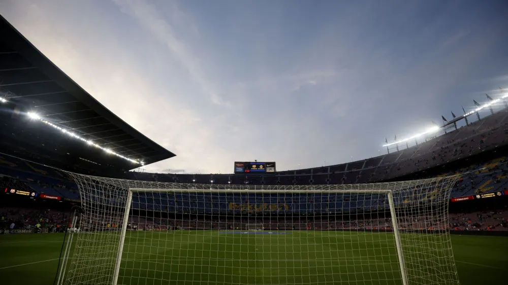 Soccer Football - LaLiga - FC Barcelona v Villarreal - Camp Nou, Barcelona, Spain - May 22, 2022 General view inside the stadium before the match REUTERS/Albert Gea