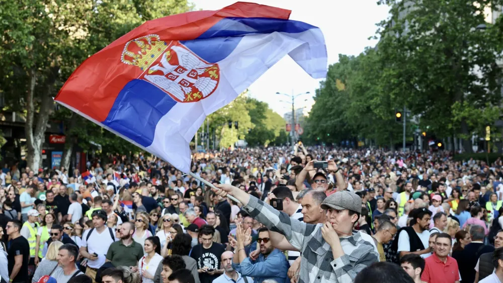 Protesti v Srbiji, Kosovo