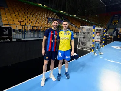 rokomet, blaž janc, mitja janc, barcelona, Celje Pivovarna Laško