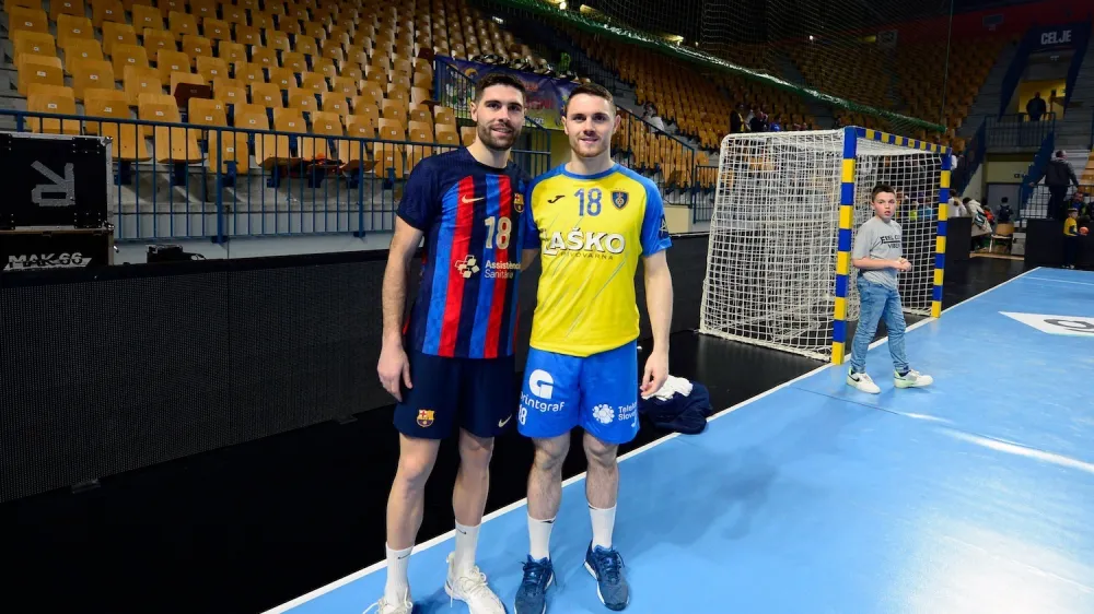 rokomet, blaž janc, mitja janc, barcelona, Celje Pivovarna Laško