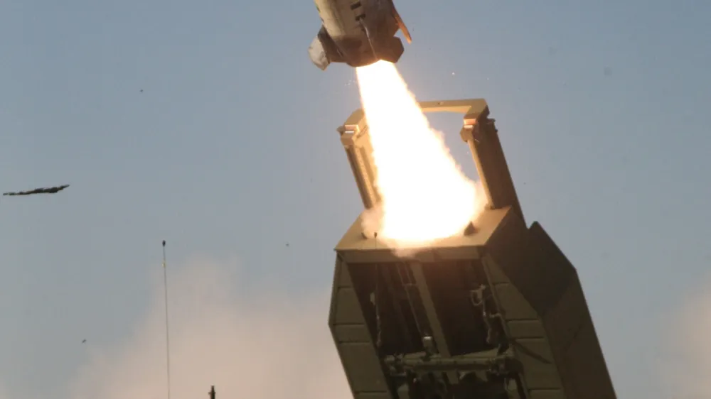 Handout photo shows Handout photo shows field artillery soldiers test-fire the modernized Army Tactical Missile System (ATACMS) at White Sands Missile Range, NM, USA in June 2017. President Biden signaled his openness Wednesday to sending Ukraine long-range missiles following the completion of a two-day summit of NATO leaders in the Baltic state of Lithuania. With a range of roughly 190 miles, MGM-140 ATACMS are capable of striking both Russia and the Crimean Peninsula, which Moscow has occupied since 2014. Photo by U.S. Army via ABACAPRESS.COM