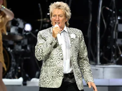 ﻿6/23/2016 - Rod Stewart performs at the Nottingham Motorpoint Arena. (Photo by PA Images/Sipa USA)