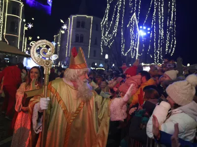 Miklavž v Ljubljani 5. 12. 2024