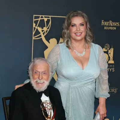 2XAP15R LOS ANGELES - JUN 7: Dick Van Dyke, Arlene Silver at the 51st Daytime Emmy Awards Winners Walk at the Bonaventure Hotel on June 7, 2024 in Los Angele