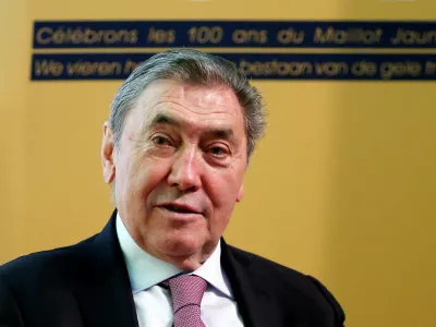 ﻿Former Belgian cycling champion Eddy Merckx attends the presentation of the Grand Depart of the 2019 Tour de France cycling race in Brussels, Belgium, January 16, 2018. REUTERS/Francois Lenoir