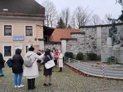 Turistično društvo BlagojnaBranje Ivana Cankarja, obletnica smrti, VrhnikaFoto: Miha K. Turk