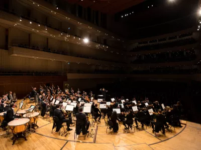 Luzernski simfonični orkester je v Ljubljani nastopil v okviru Zlatega abonmaja. Foto: Philipp Schmidli