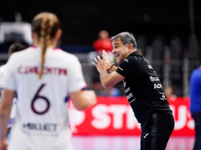 Ambrosio Jose MARTIN CEDRES, France vs Spain, Women's EHF EURO 2024, Austria, Hungary, Switzerland, 30.11.2024, Mandatory Credit © Nebojsa Tejic / kolektiff