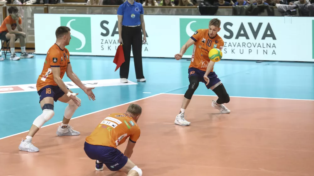 Janž Kržič22.11.2024 - odbojka tekma ACH Volley - PGE Projekt VaršavaFOTO: LUKA CJUHA