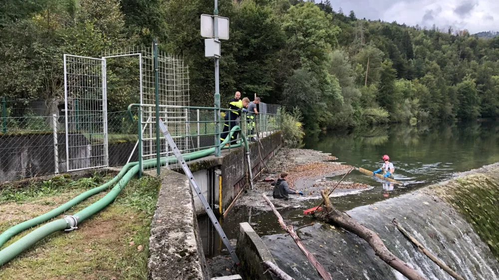 Stranka Vesna je pristojne pozvala k takojšnjemu ukrepanju za zaščito Save Bohinjke. Foto: Eva Branc