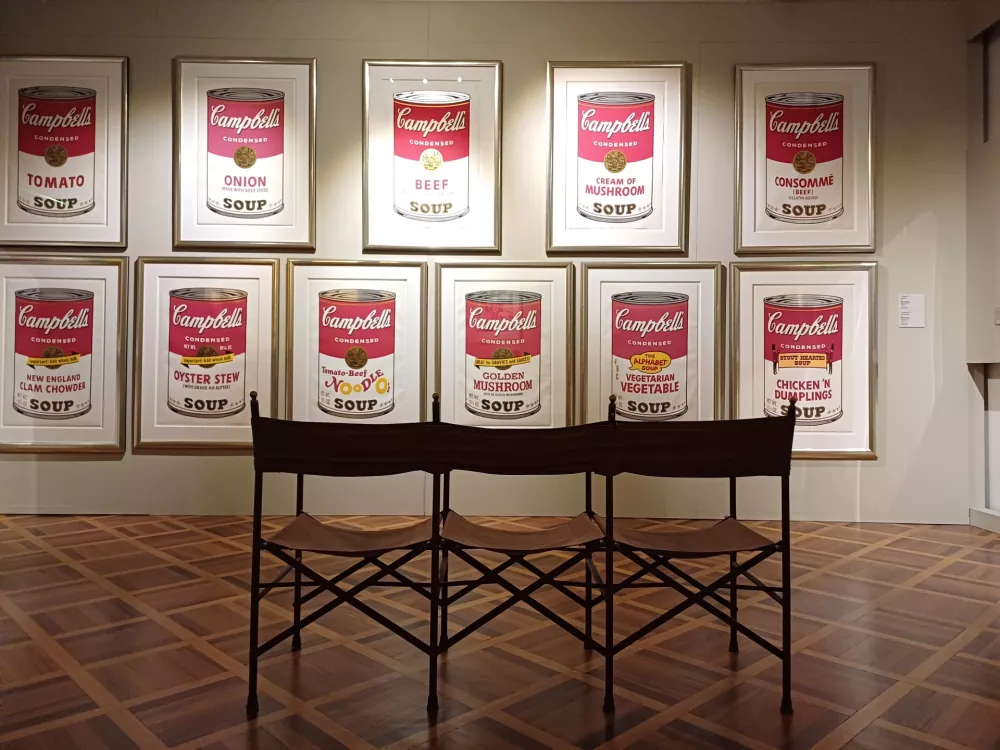 Razstava Andy Warhol, Beyond borders, Gorica december 2024-maj 2025, Evropska prestolnica kulture