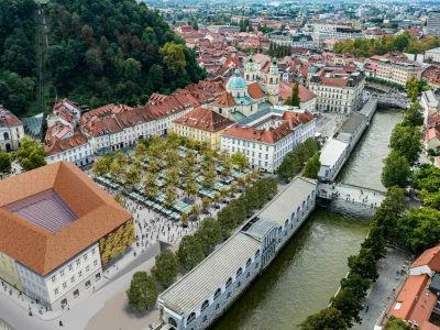 Predstavitev novega izgleda - ljubljanska tržnicaParkirna hiša pod tržnico