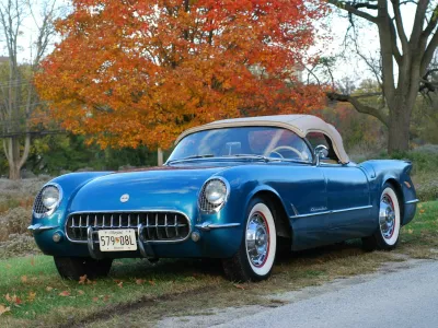 DD57CP 1953 Corvette blue