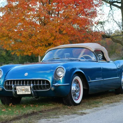 DD57CP 1953 Corvette blue