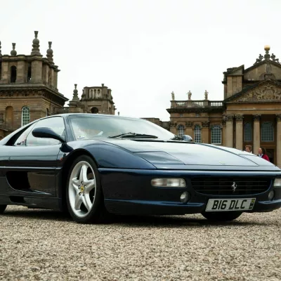 EN47JF Ferrari F355 Spider at the Ferrari Owners Club Rally at Blenheim Palace, Woodstock, Oxfordshire