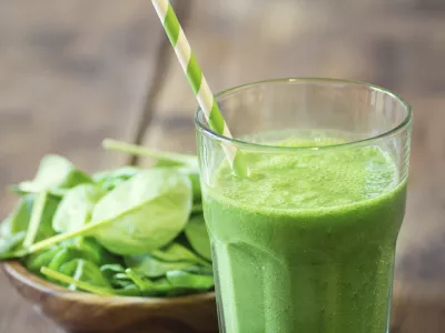 ﻿Spinach smoothie, zeleni smuti, špinača