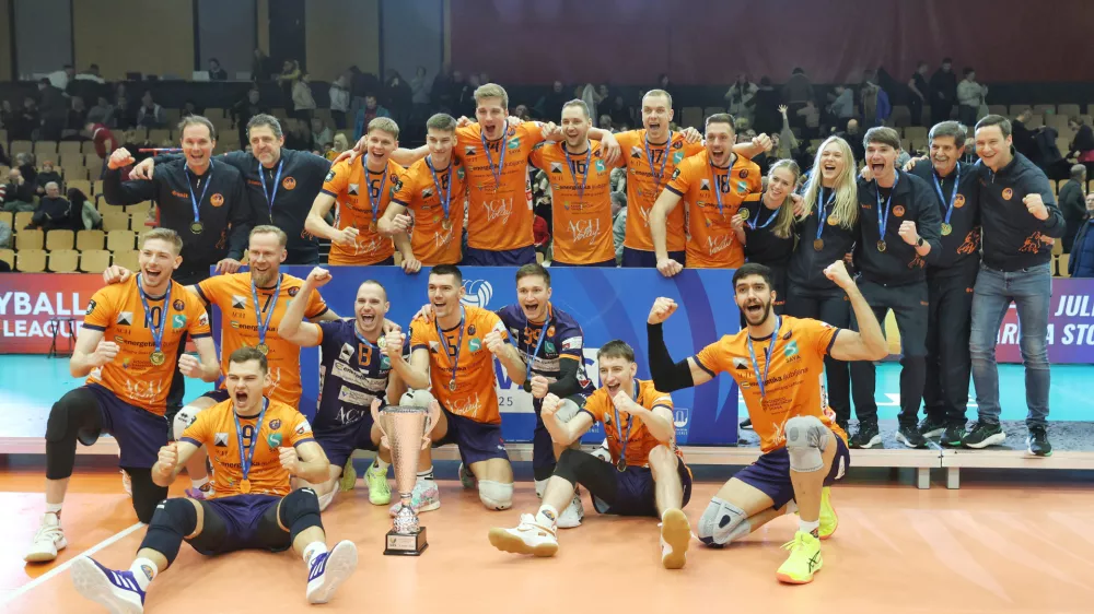 Velenje - Rdeča dvorana - Šport - Odbojka - Pokal - OTP banka Branik - Calcit Volley - - Avtor: Robert Balen