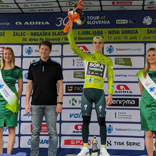 Krvavec4. etapa kolesarske dirke po Sloveniji, Skofljica - Krvavec (147,2 km).Vodilni na dirki po Sloveniji, Italijan Giovanni Aleotti (Bora-hansgrohe).