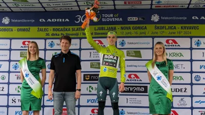 Krvavec4. etapa kolesarske dirke po Sloveniji, Skofljica - Krvavec (147,2 km).Vodilni na dirki po Sloveniji, Italijan Giovanni Aleotti (Bora-hansgrohe).