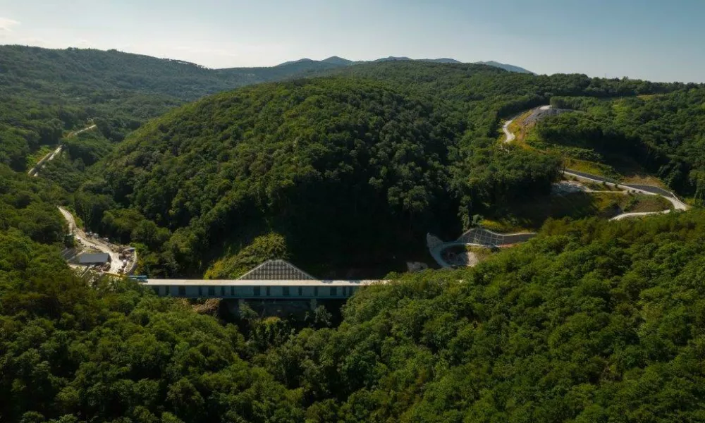 viadukt Glinščica na trasi drugi tir / Foto: 2tdk