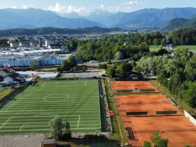 Sodobni športni park Virtus bo namenjen nogometu, v njem pa je načrtovanih tudi nekaj površin za druge športne panoge in rekreacijo. Foto: občina Kamnik