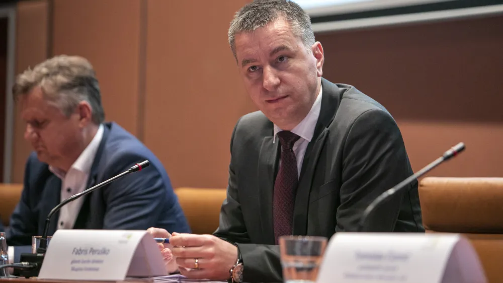 glavni izvršni direktor in član upravnega odbora Fortenova Grupe Fabris Peruško- 09.06.2020 - predstavitev strategije sodelovanja Fortenova Grupa in Mercator s slovenskimi dobavitelji, //Foto: MatjažRušt