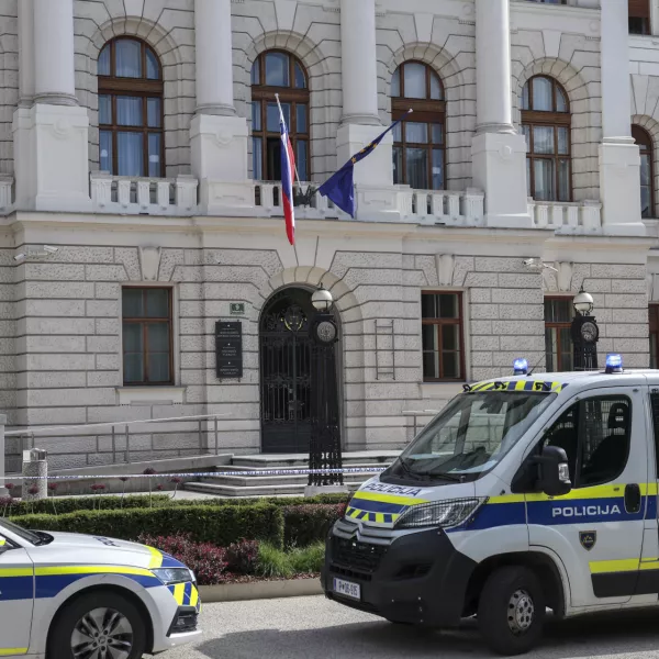 - 17. 05. 2024 - simbolična fotografija - sodišče, policija, gasilci //FOTO: Jaka Gasar